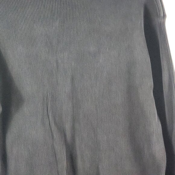 Gemrock Heavy Weight Black Cotton Waffle Knit LS Crew Neck Thermal Shirt Sz 2XL - Picture 12 of 16